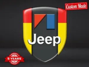 Jeep Pegatina Con Relieve Máximo Estilo Pro Rendimiento
